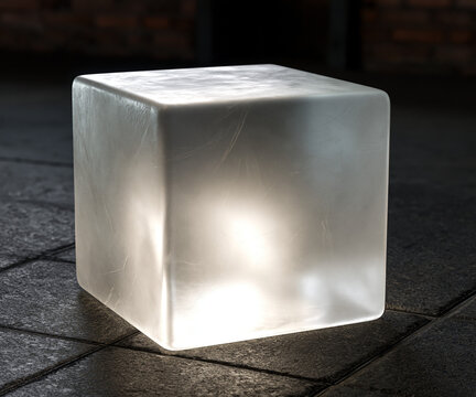 Geometrie di Luce: Cubi Luminosi tra Minimalismo e Materia