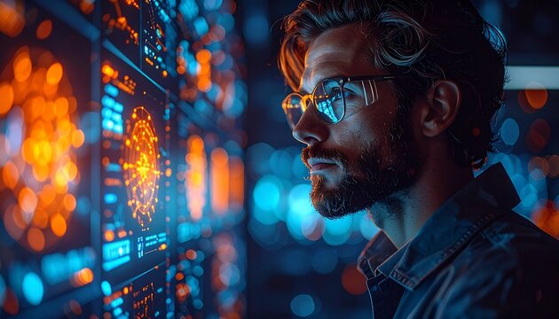 Low Poly Geometric Engineer at Holographic Interface