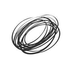 Fototapeta premium Black and white spiral vector