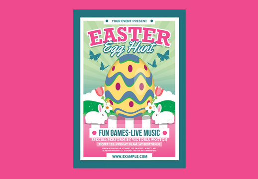 Easter Egg Hunt Flyer