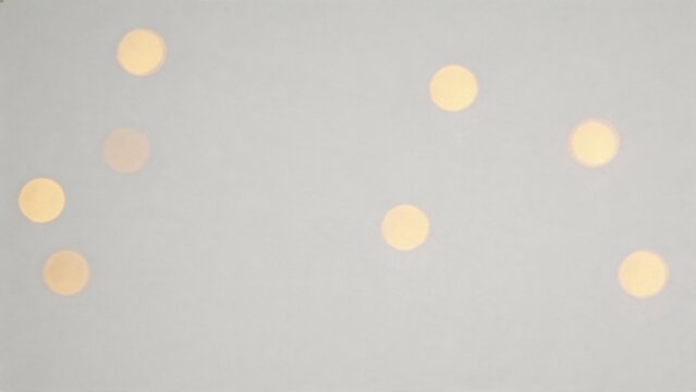 Abstract pattern of soft glowing circles