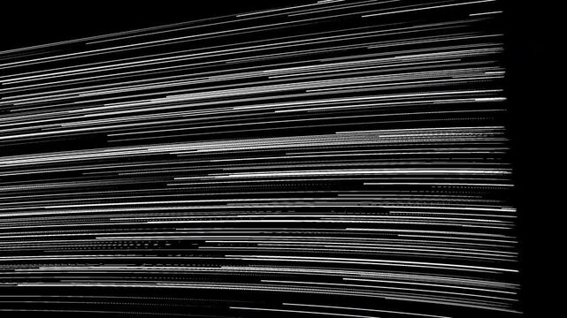 Abstract Stacked Paper and Metal Texture Background, Blank Pages with Line Pattern, Business Documents, News Information, Horizontal Wall Design, Flow Stroke Animation Video Asset Effect