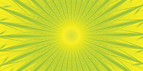 Fototapeta premium latar belakang sunburst abstrak sinar radial berwarna-warni visual yang menakjubkan