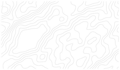 Abstract contour lines map illustrating natural terrain elevation patterns © Rume