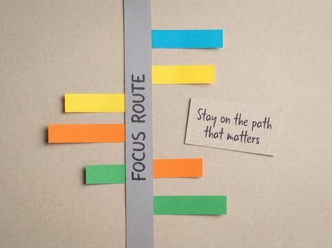 Focus Route with Motivational Quote for Low Attention Span