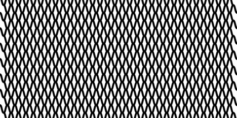 Wire mesh fence isolated on white background modern net arts © towilah