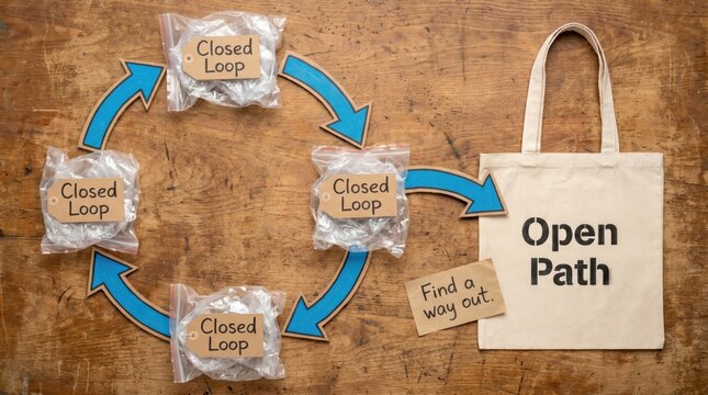 Closed Loop Recycling Process for No Plastic Day