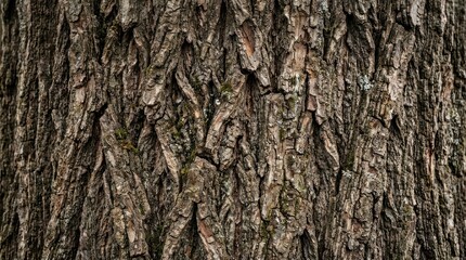 Fototapeta premium Full frame tree bark surface with abstract natural organic pattern