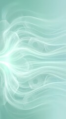 Abstract light energy flow, ethereal glowing lines, futuristic organic background, teal blue