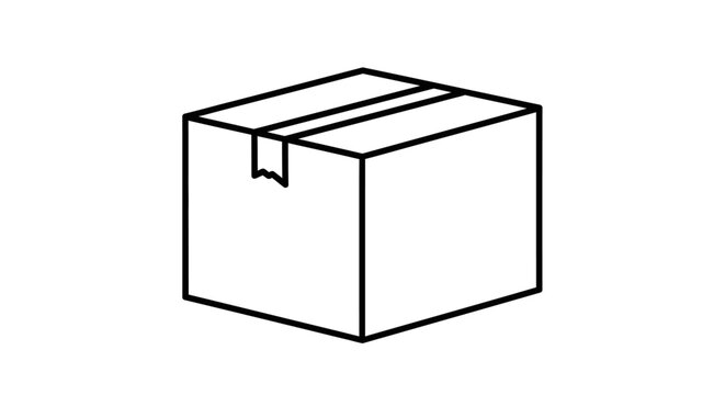 Simple Cardboard Box.