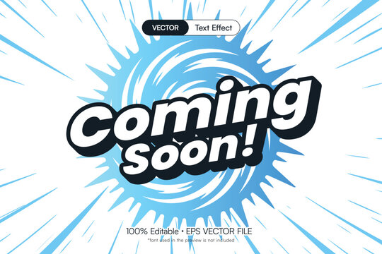 coming soon editable 3d text effect
.
Editable text effect created using Graphic Styles.
Replace the text and apply the included Graphic Style.