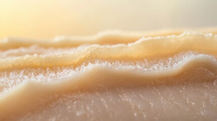 Obraz premium Close up view of newly formed scar tissue on skin during the healing process