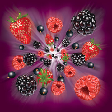 Exploding Summer Fruits
