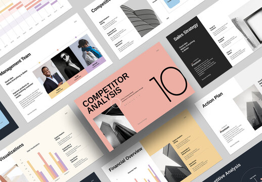 Simple Business Strategy Presentation Template