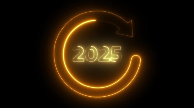 2025 Review concept.  achievements, Year Recap, Business Goals and Plans, Lessons Learned, Market Shifts. 4k video. 
