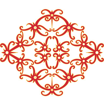 Dayaknese Ornament 