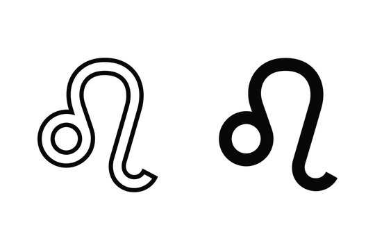 Lambda symbol vector illustration line art minimalist design