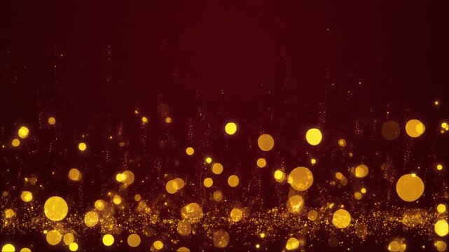 Warm golden bokeh and soft diya glow loop background for Diwali festival sale promotion