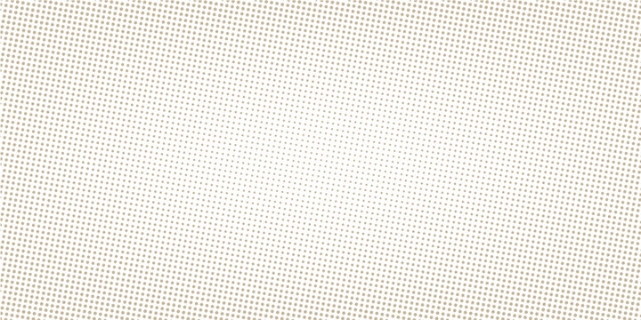 Latar belakang buku komik dengan pola titik halftone menciptakan efek manga retro pada tekstur kertas putih dan coklat dengan bayangan halus dan bingkai geometris abstrak