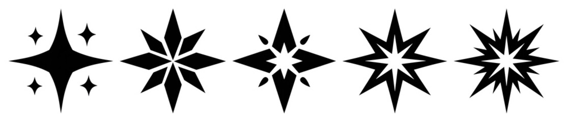 Fototapeta premium PNG Vintage star border design on transparent background