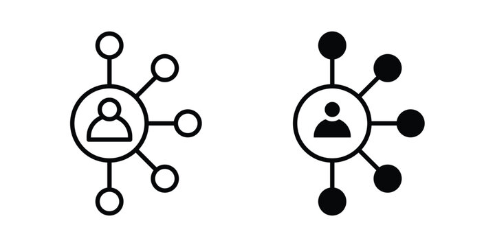 Affiliate marketing icon. Symbols for Graphic Designs