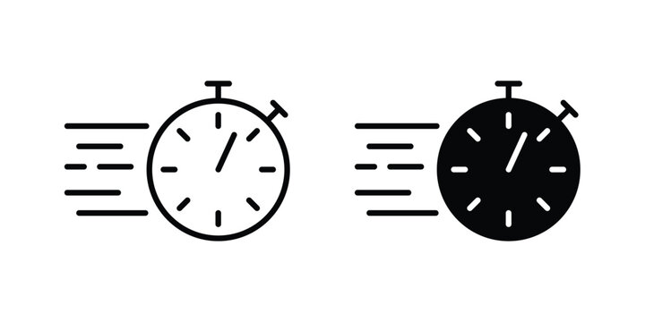 Quick Time icon. Symbols for Graphic Designs