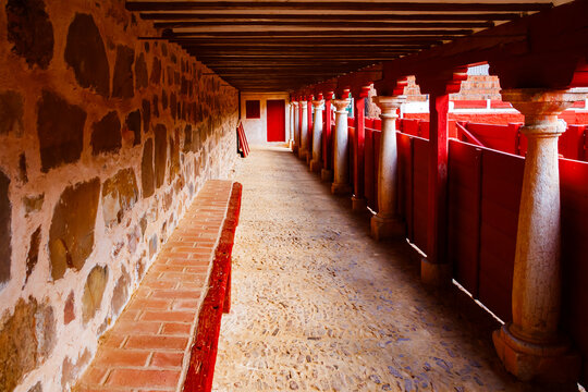 Covered Corridor of Las Virtudes Bullring in Santa Cruz de Mudela