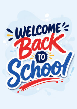 Welcome back to school colorful banner design and Back to School 2026, Back to School Poster Design 2026, School Admission