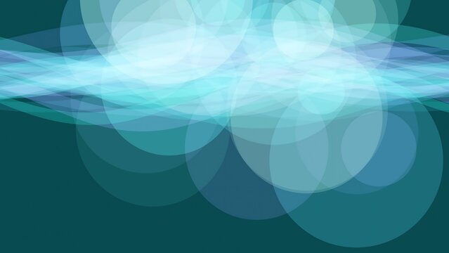 Vibrant abstract background featuring dynamic blue light swirls and glowing energy waves in motion