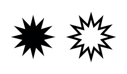 Starburst Icon Set - Explosion, Impact, Promotion, and Attention Symbol © liubomir118809