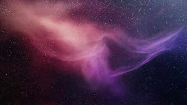 Slow curling burgundy and navy space fog creating a moody cosmic atmosphere with dreamy diffuse light