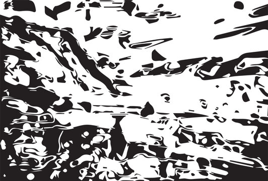 Seamless Hunting Rifle Silhouette Pattern Vector Illustration