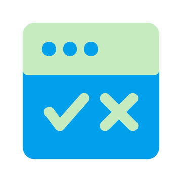 testing duo tone icon
