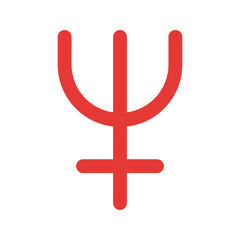 neptune flat icon © dwi
