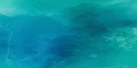 Blue underwater ocean with coral reef tropical fish and clear blue water texture background © shanta