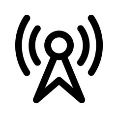 broadcast line icon © dwi