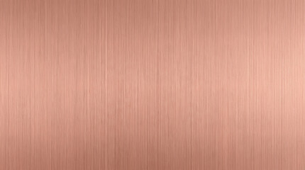 Fototapeta premium Rose Gold Brushed Metal Texture: A sophisticated and elegant rose gold brushed metal texture, offering a sleek and modern backdrop with subtle linear reflections that catch the light.