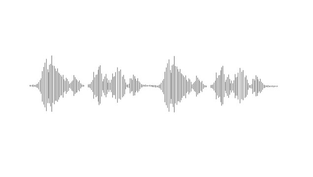 abstract sound wave illustration