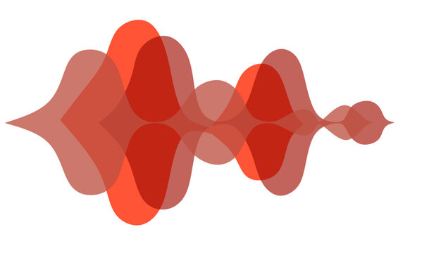 abstract sound wave illustration