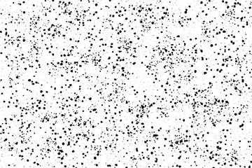 Fototapeta premium Black Grunge Speckled Texture Background with Random Ink Splatter Pattern