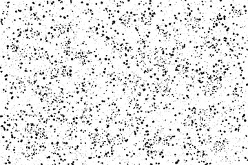 Fototapeta premium Black Grunge Speckled Texture Background with Random Ink Splatter Pattern