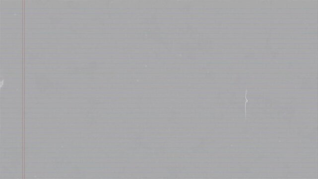 Animated Vintage Notebook Paper Background Loop