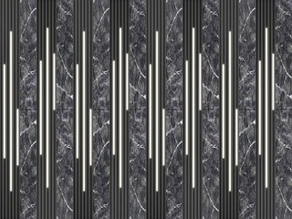 Obraz premium black and white seamless pattern