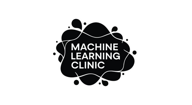 machine learning logo design template