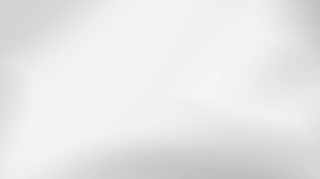 Vibrant pale silver, light grey, and white abstract gradient loop. Smooth moving fluid wavy background for creative agency presentations, professional website backdrops, and text overlays