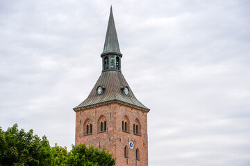 Obraz premium odense historical city center Andersen home town