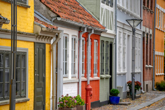odense historical city center Andersen home town