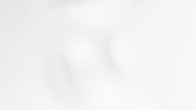 Vibrant soft silver and pale grey fluid abstract gradient loop. Clean light moving fluid background for elegant minimalist branding, corporate presentation templates, and video title sequences