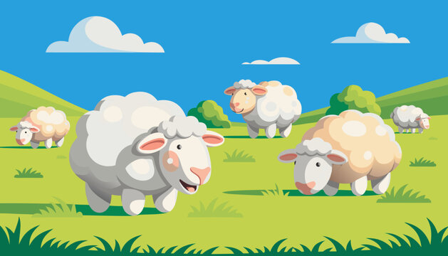 sheep and lamb
