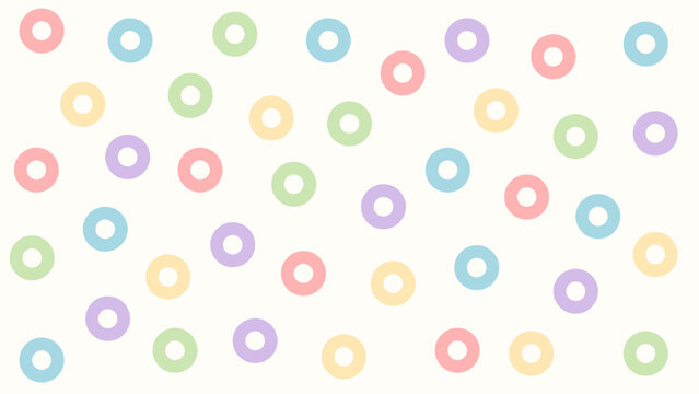 シリアル　カラフル　牛乳　背景　Cereal　Milk　Floating　Wallpaper